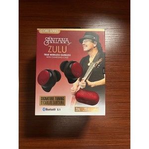 Santana Zulu True Wireless Earbuds with Charging Case, Bluetooth 5.1